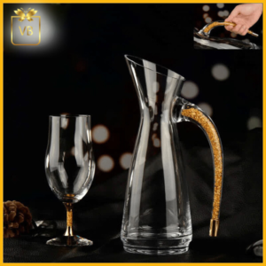 Bình Pha Lê Vàng 24K