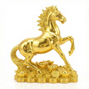 Tượng 12 con giáp mạ vàng